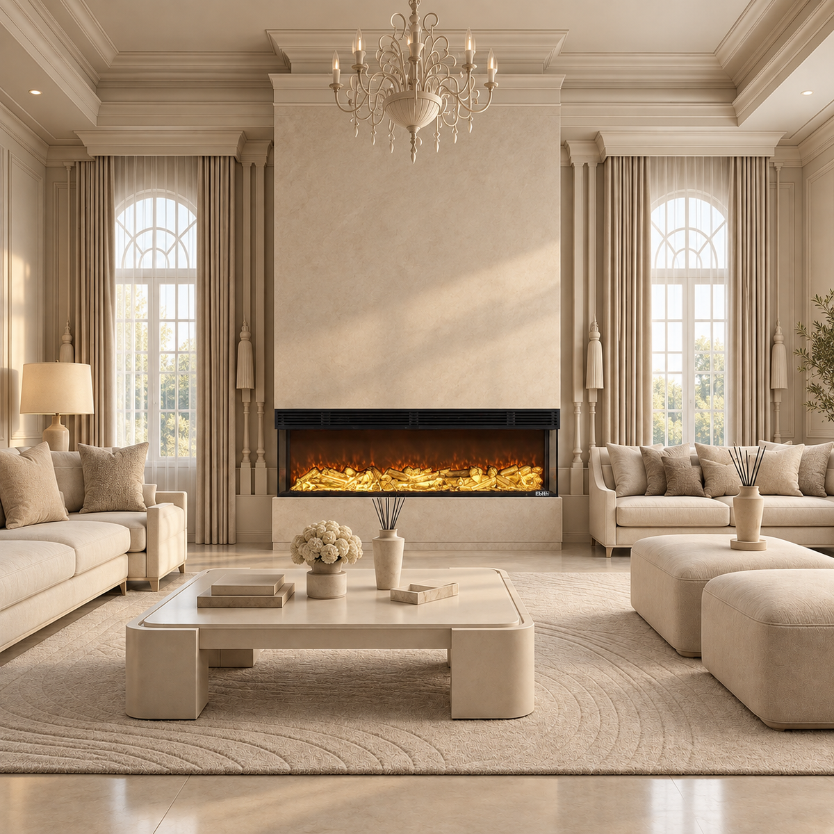 Infinity Fireplace - 125cm