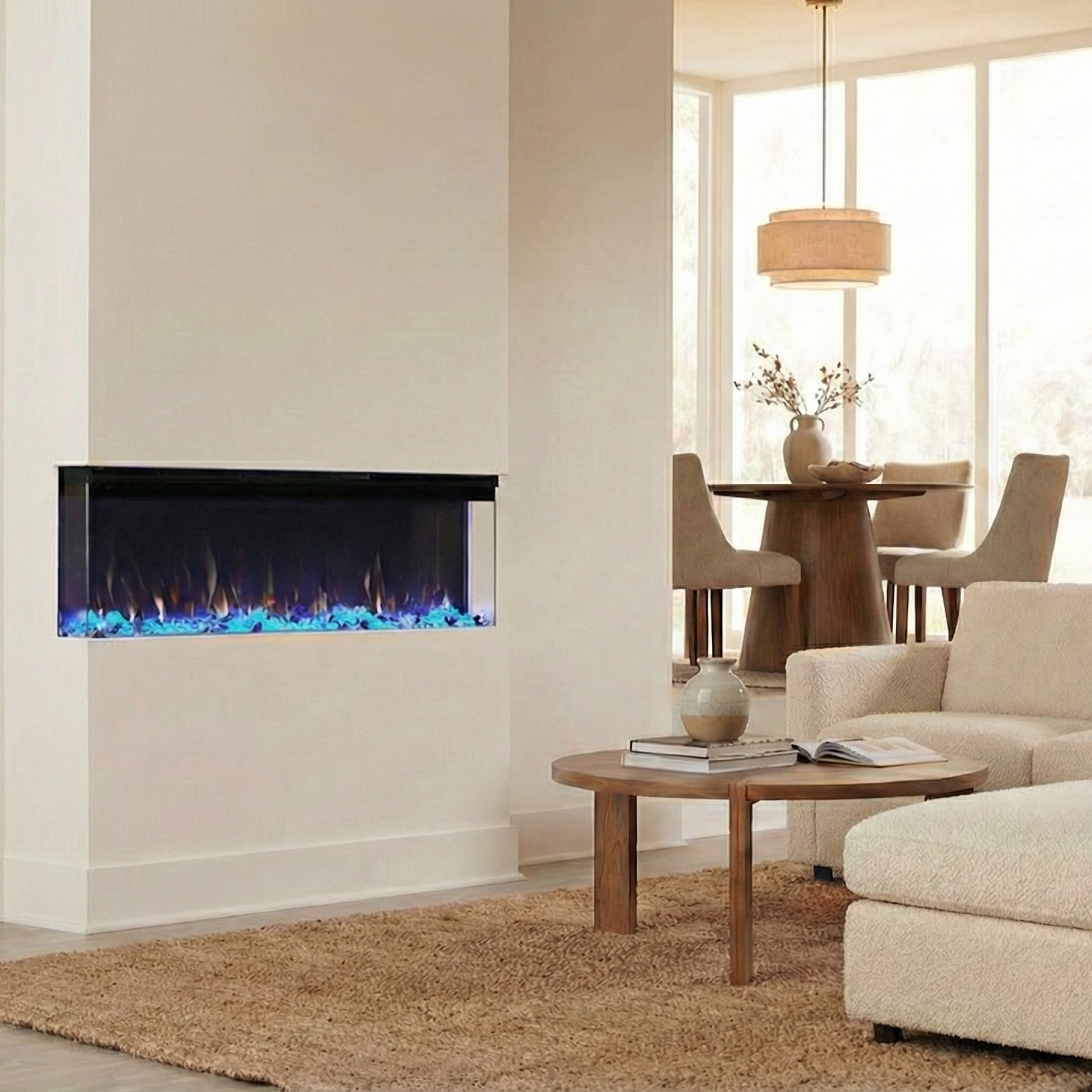 مدفأة ثلاثية الجوانب - ١٧٠ سم