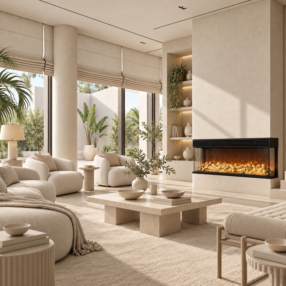 What Water Should You Use in a Water Vapor Fireplace?