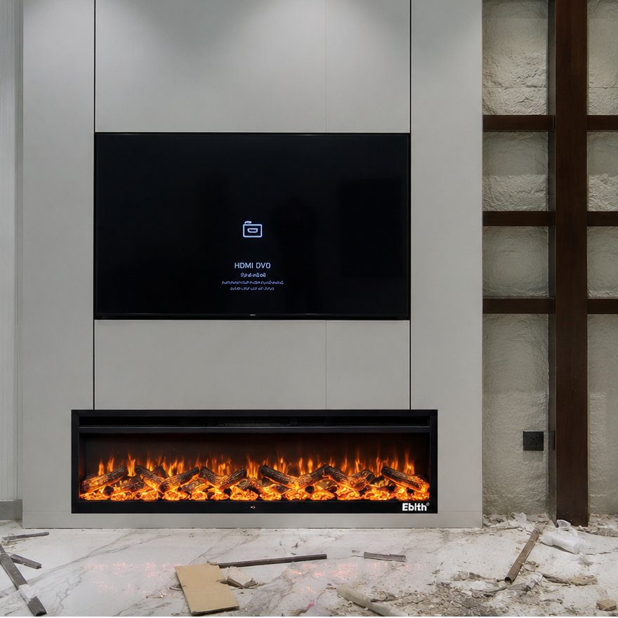 150cm Linear Fireplace