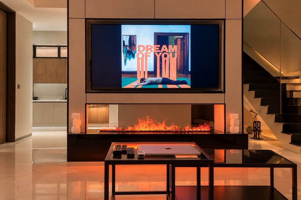 Steam Fireplace - 180cm