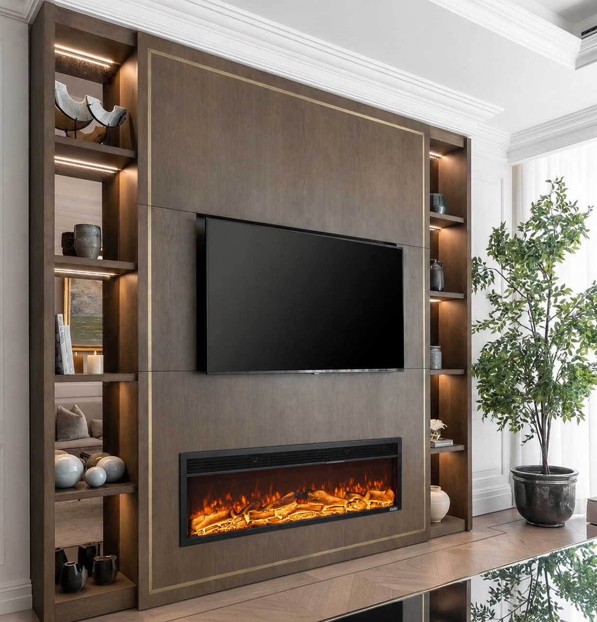Linear Fireplace - 180cm