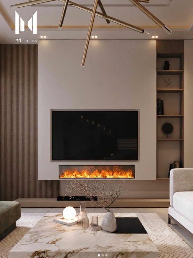 Steam Fireplace - 130cm