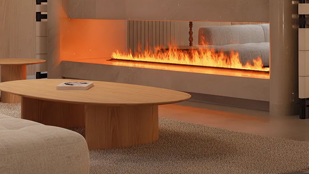 Steam Fireplace - 200cm