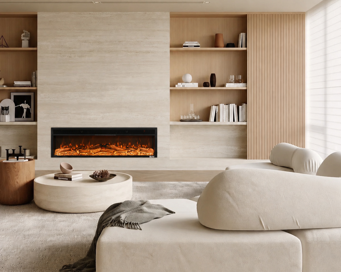 Linear fireplace 150cm