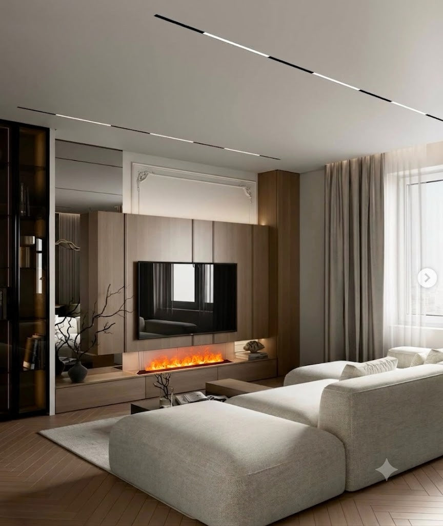 155cm Steam Fireplace