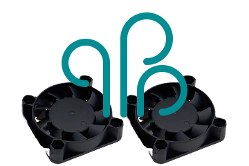 Cooling fan for Eblth water vapor fireplace, providing efficient airflow to support stable flame performance and reliable operation.